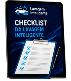 Mockup do Checklist da Lavagem Inteligente.
