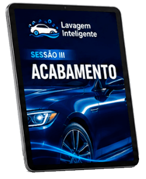 Mockup da sessão Acabamento do e-book Lavagem Inteligente.